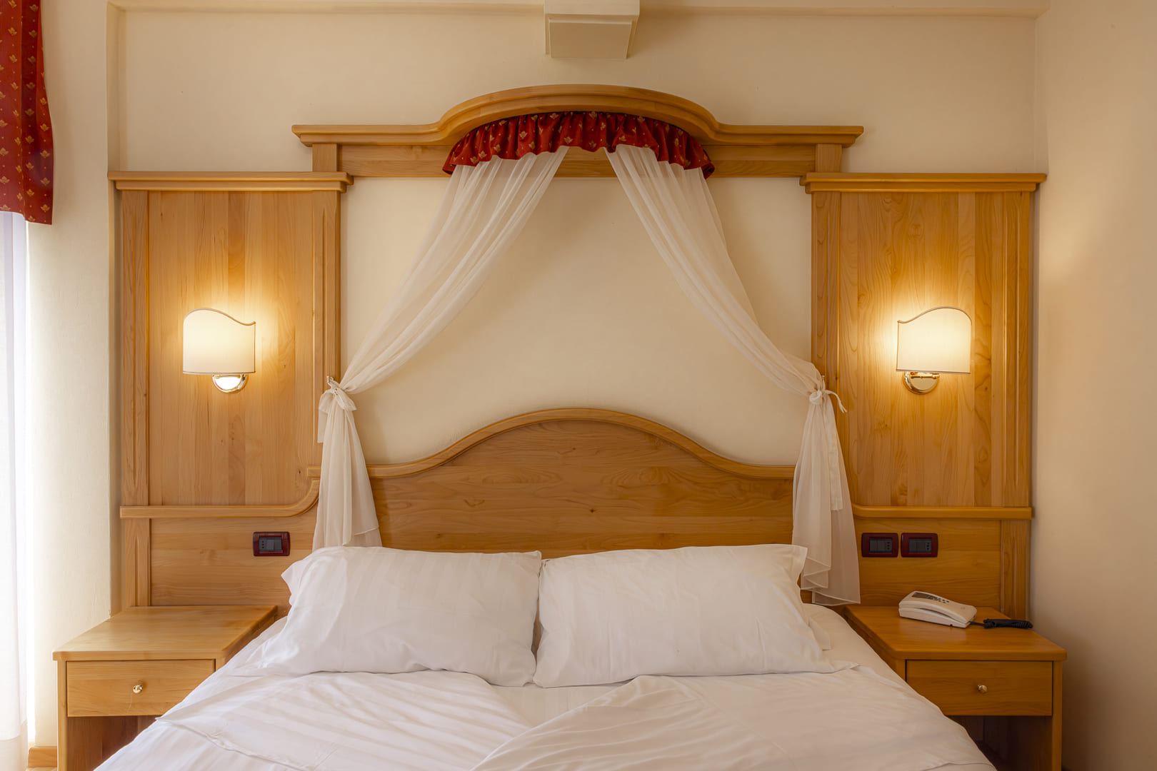 Camere con vista panoramica a Hotel San Zeno di Montagna